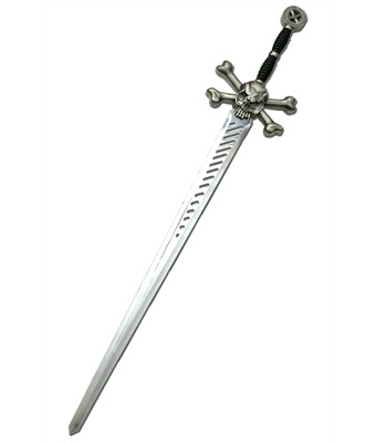 Frost Cutlery - SKULL SWORD W/PLAQUE 54